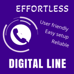 Easy effortless digital telephone lines