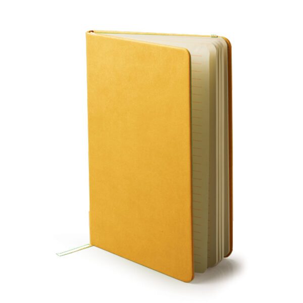 Yellow A5 Sorbet notebook no branding