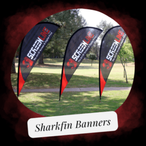 Sharkfin banners
