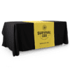 Branded table runners yellow