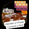 Darling Sweet Chocolate and Orange Soft Caramels 6 Pack