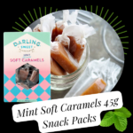 Darling Sweet Mint Soft Caramels 45g Snack Packs