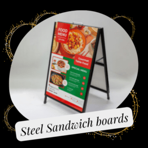 steel sandwich boards