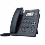 Yealink 10100 desktop IP phone SIP-T31P left