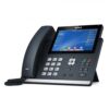 Yealink Gigabit IP phone with touch LCD and dual USB ports SIP-T48U left