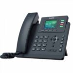 Yealink Gigabit color screen desktop IP phone SIP-T33G left