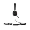 Yealink mono headset with USB and Bluetooth UH38-MONO side