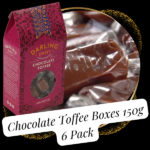 Chocolate Toffee Boxes 150g 6 pack