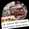 Darling Sweet 45g Assorted Soft Caramels Snack Packs Starter Boxes