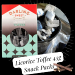 Darling Sweet Licorice Toffee 45g Snack Packs