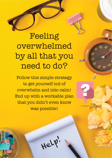 OUT OF OVERWHELM EBOOK front