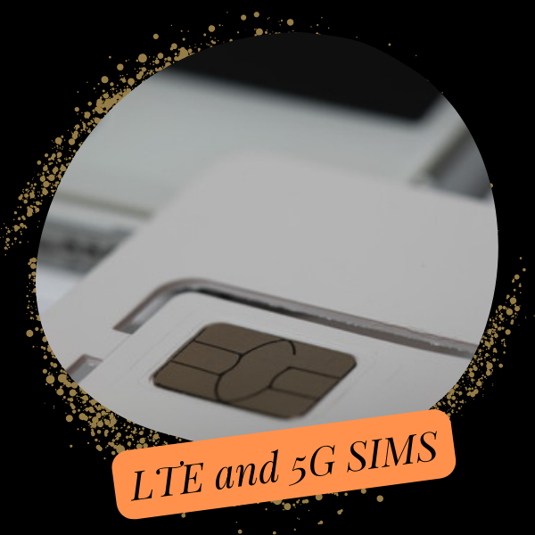 LTE and 5G sims