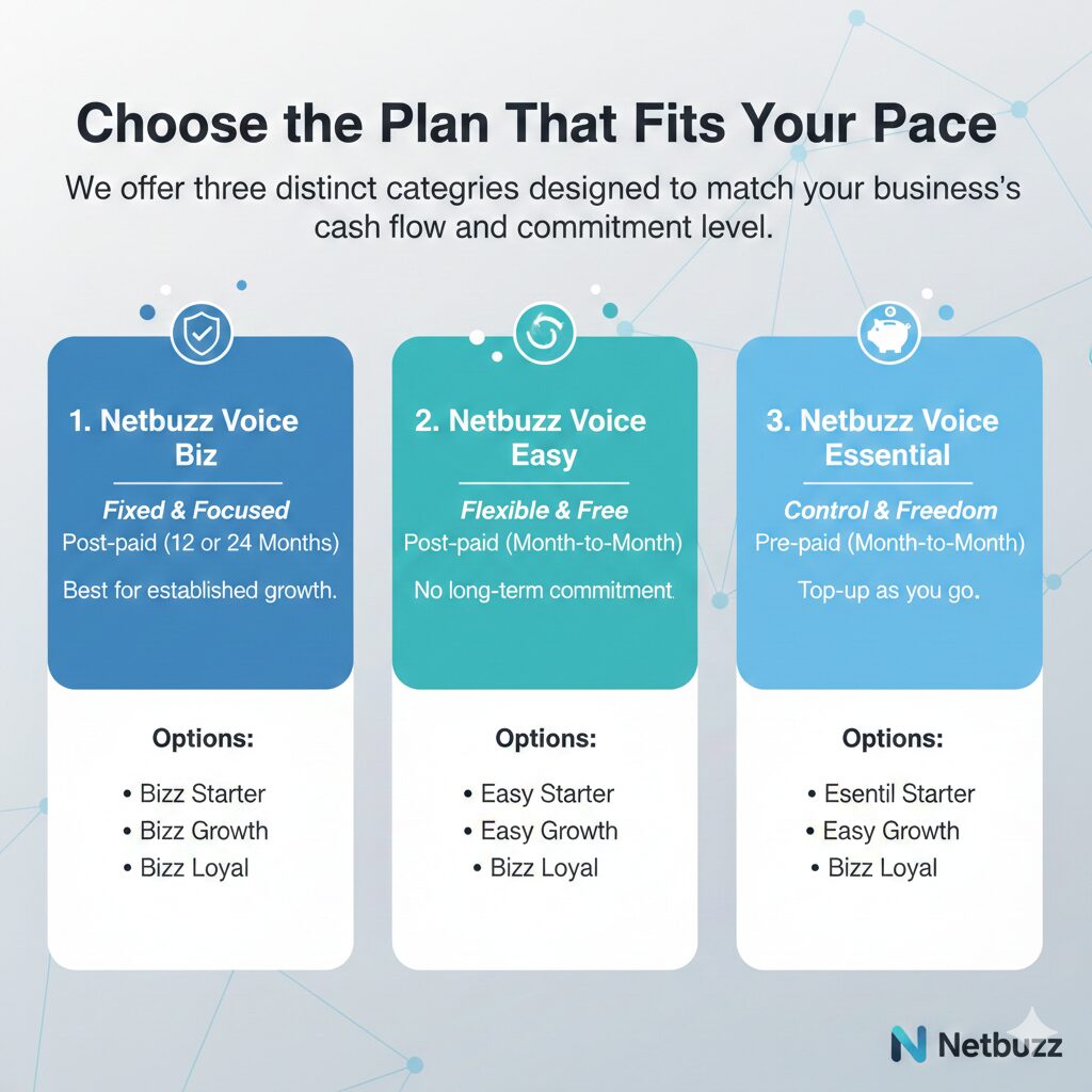 Netbuzz Voice Options