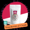 Strawberries & Cream snack pack