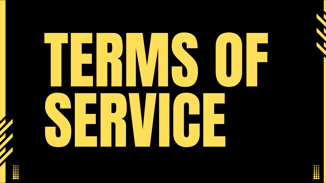 Terms of service