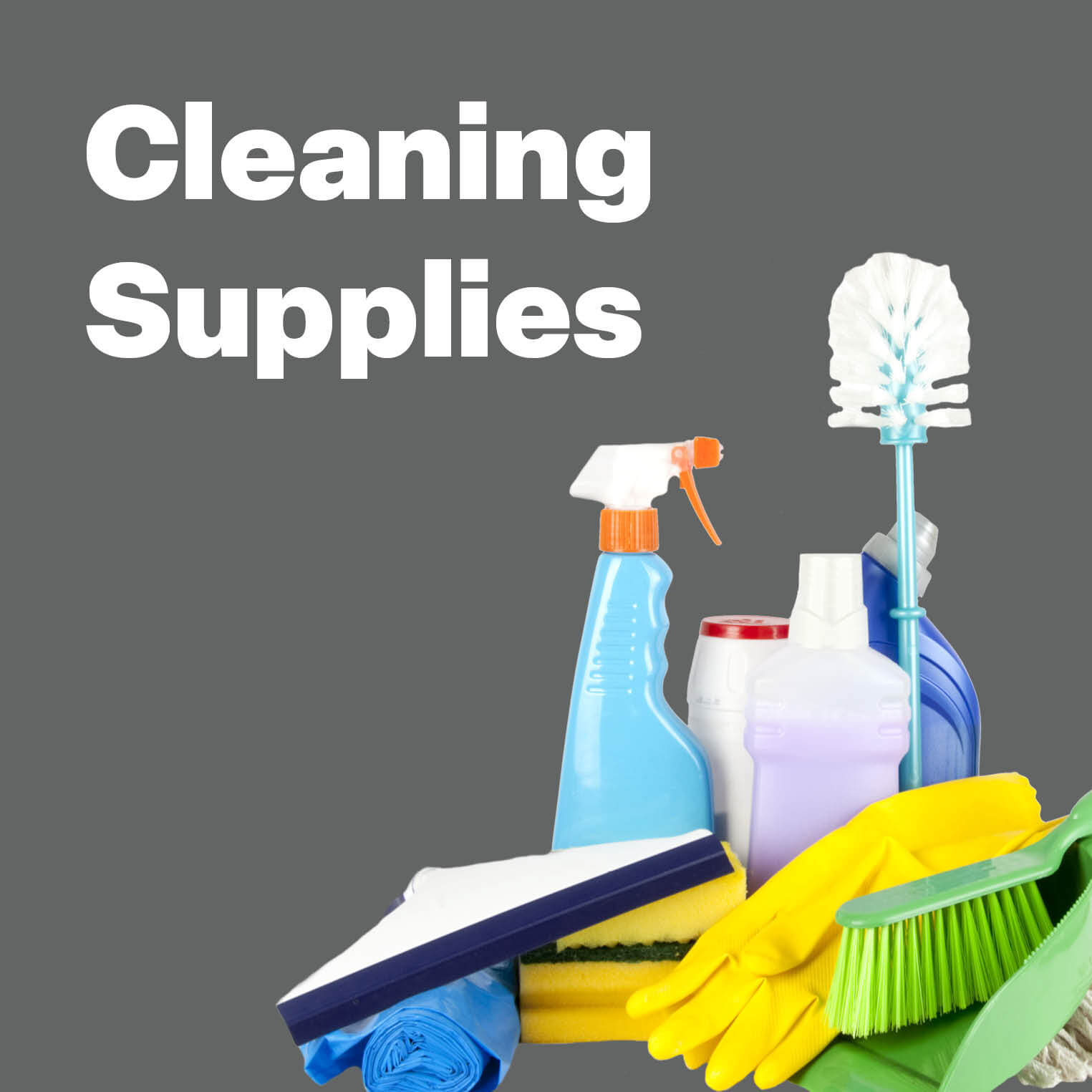 cleaning supplies